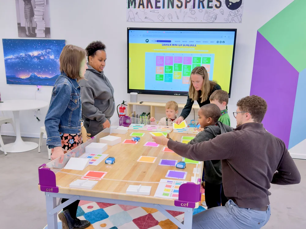 Veld Board in use at a MakeInspires makerspace